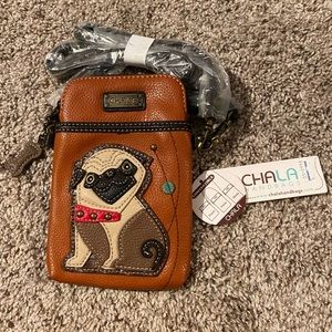 Pug crossbody purse